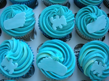 Close-up of baby cupcakes