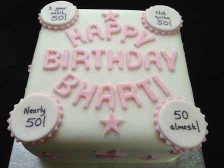 49th birthday cake - nearly 50!